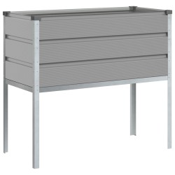 Jardinière Gris clair 100 x 45 x 90 cm Acier galvanisé 512100512100