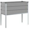 Jardinière Gris clair 100 x 45 x 90 cm Acier galvanisé 512100512100