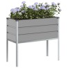Jardinière Gris clair 100 x 45 x 90 cm Acier galvanisé 512100512100