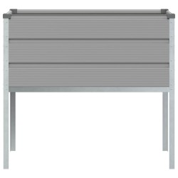 Jardinière Gris clair 100 x 45 x 90 cm Acier galvanisé 512100512100