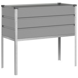 Jardinière Gris clair 100 x 45 x 90 cm Acier galvanisé 512100512100