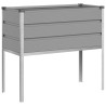 Jardinière Gris clair 100 x 45 x 90 cm Acier galvanisé 512100512100