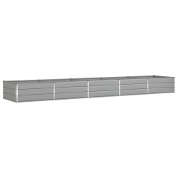 Jardinière Gris clair 480 x 100 x 45 cm Acier galvanisé 512101512101