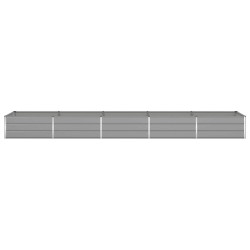 Jardinière Gris clair 480 x 100 x 45 cm Acier galvanisé 512101512101