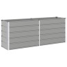 Jardinière Gris clair 195 x 50 x 75 cm Acier galvanisé 512102512102