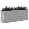 Jardinière Gris clair 195 x 50 x 75 cm Acier galvanisé 512102512102