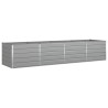 Jardinière Gris clair 385 x 100 x 75 cm Acier galvanisé 512103512103