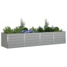 Jardinière Gris clair 385 x 100 x 75 cm Acier galvanisé 512103512103