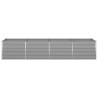 Jardinière Gris clair 385 x 100 x 75 cm Acier galvanisé 512103512103