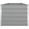 Jardinière Gris clair 385 x 100 x 75 cm Acier galvanisé 512103512103