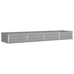 Jardinière Gris clair 385 x 100 x 45 cm Acier galvanisé 512104512104
