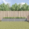 Jardinière Gris clair 385 x 100 x 45 cm Acier galvanisé 512104512104