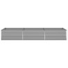 Jardinière Gris clair 290 x 100 x 45 cm Acier galvanisé 512105512105