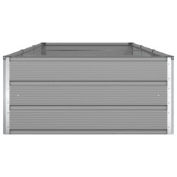 Jardinière Gris clair 290 x 100 x 45 cm Acier galvanisé 512105512105