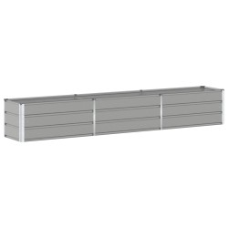 Jardinière Gris clair 290 x 50 x 45 cm Acier galvanisé 512107512107