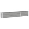 Jardinière Gris clair 290 x 50 x 45 cm Acier galvanisé 512107512107