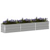 Jardinière Gris clair 290 x 50 x 45 cm Acier galvanisé 512107512107