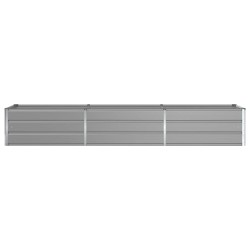 Jardinière Gris clair 290 x 50 x 45 cm Acier galvanisé 512107512107