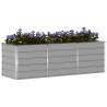 Jardinière Gris clair 240 x 80 x 75 cm Acier 512108512108