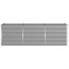 Jardinière Gris clair 240 x 80 x 75 cm Acier 512108512108