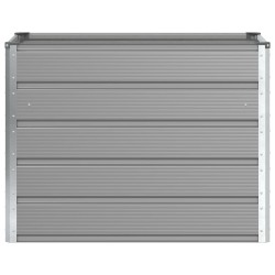 Jardinière Gris clair 100 x 50 x 77 cm Acier galvanisé 512109512109