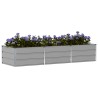 Jardinière Gris clair 240 x 80 x 45 cm Acier 512110512110
