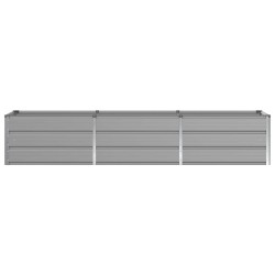 Jardinière Gris clair 240 x 80 x 45 cm Acier 512110512110