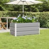 Jardinière Gris clair 100 x 50 x 45 cm Acier galvanisé 512111512111