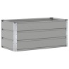 Jardinière Gris clair 100 x 50 x 45 cm Acier galvanisé 512111512111