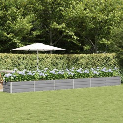 Jardinière Gris clair 600 x 80 x 45 cm Acier 512112512112