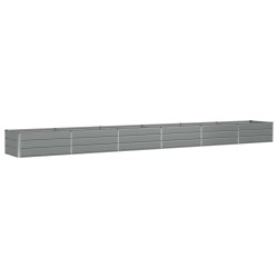 Jardinière Gris clair 600 x 80 x 45 cm Acier 512112512112