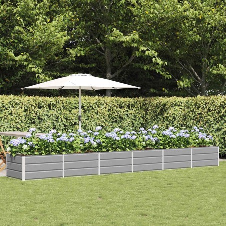 Jardinière Gris clair 480 x 80 x 45 cm Acier 512113512113