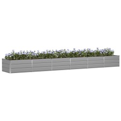 Jardinière Gris clair 480 x 80 x 45 cm Acier 512113512113