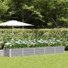 Jardinière Gris clair 400 x 80 x 45 cm Acier 512114512114