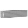 Jardinière Gris clair 320 x 80 x 75 cm Acier 512115512115