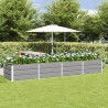 Jardinière Gris clair 320 x 80 x 45 cm Acier 512116512116