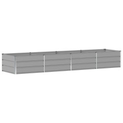 Jardinière Gris clair 320 x 80 x 45 cm Acier 512116512116