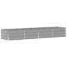 Jardinière Gris clair 320 x 80 x 45 cm Acier 512116512116