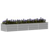 Jardinière Gris clair 320 x 80 x 45 cm Acier 512116512116