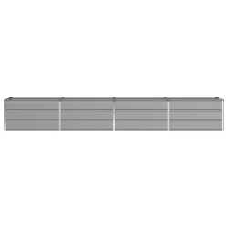 Jardinière Gris clair 320 x 80 x 45 cm Acier 512116512116
