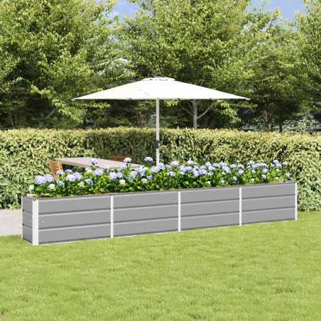 Jardinière Gris clair 320 x 40 x 45 cm Acier 512117512117