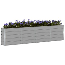 Jardinière Gris clair 320 x 40 x 75 cm Acier 512118512118