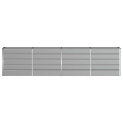 Jardinière Gris clair 320 x 40 x 75 cm Acier 512118512118