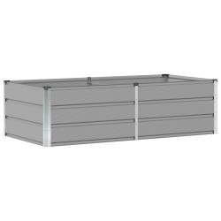 Jardinière Gris clair 160 x 80 x 45 cm Acier 512119512119