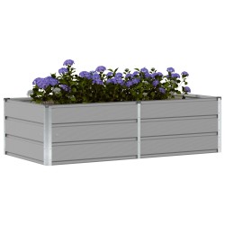 Jardinière Gris clair 160 x 80 x 45 cm Acier 512119512119