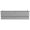 Jardinière Gris clair 160 x 80 x 45 cm Acier 512119512119