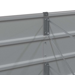 Jardinière Gris clair 160 x 80 x 45 cm Acier 512119512119