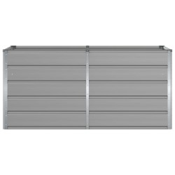 Jardinière Gris clair 160 x 80 x 75 cm Acier 512120512120