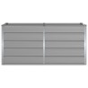 Jardinière Gris clair 160 x 80 x 75 cm Acier 512120512120