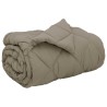 Duvet d'hiver Gris clair 155 x 220 cm Microfibre 512121512121